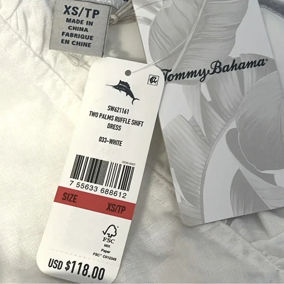 Tommy Bahama Two Palms Ruffle Shift Dress - Picture 11 of 14